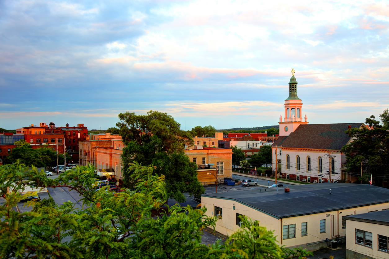 Panoramic Image of Framingham, MA